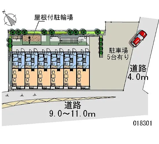 ★手数料０円★平塚市真田　月極駐車場（LP）